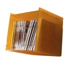 Plastová závěsná polička na CD, rozměry 19 x 19 x 19 cm, cena 1 220 Kč, AMBER INTERIOR
