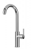 V moderním minimalistickém designu je dřezová stojánková baterie 70 7461 XL, cena 4 930 Kč, KERA PRAHA