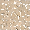 Kamenné mozaiky (PREMIUM MOSAIC STONE) v několika barvách a rozměrech 30,5 x 30,5 cm se prodávají za 1 499 Kč/m², mozaika poskládaná z kamenů ve třech odstínech, rozměry 30 x 30 cm, cena 1 299 Kč/m², SIKO