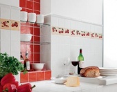 Série obkladů do kuchyně pod názvem Memories od firmy Villeroy & Boch obsahuje řadu ryze kuchyňských dekorů, které jsou stále velmi oblíbené. Obkládačky ve formátu 10 x 10 cm jsou v mnoha barvách a jejich cena je stejná - 1 105 Kč/metr čtvereční
