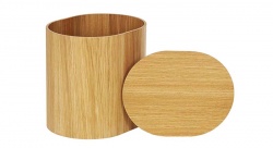 Odkládací stolek Log (Swedese), designér Naoto Fukasawa, lakovaný dub, cena 6 677 Kč, JESPEN