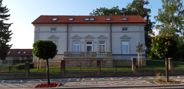 Ředitelství lázní se přestěhovalo do kompletně zrekonstruované vily. (Zdroj: Bramac)