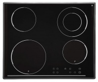 Nová sklokeramická deska Mora 4271 má v přední části dvě indukční zóny a v zadní dvě hi-light, cena 21 990 Kč, MORA