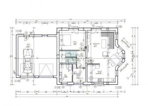Návrh si Pája vypracoval sám, bez pomoci bytového architekta
