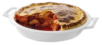 Porcelánová forma na koláč Belle Cuisine (REVOL) s praktickými úchyty, Ø 30 cm, vhodné do myčky.  Cena 856 Kč, KULINA
