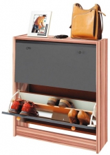 Botník KV01, místo pro cca 8 párů bot, 71 x 86,5 x 25 cm, cena 599 Kč, www.moebelix.cz