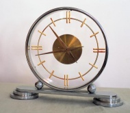 Stolní hodiny, 30. léta 20. stol., GALERIE ART DECO