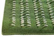 Palm Dale Green (Mat), podklad vlna, vzor filc, tkaný koberec, 90 x 160 cm stojí 7 069 Kč, JESPEN