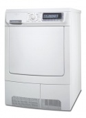 Kondenzační napařovací sušička Iron Aid EDI 96150 W (Electrolux), rozměry 85 x 60 x 58 cm, kapacita 6 kg prádla, energetická třída C, vnitřní osvětlení, odložený start, ochrana proti pomačkání, cena 36 120 Kč, AEG - ELECTROLUX