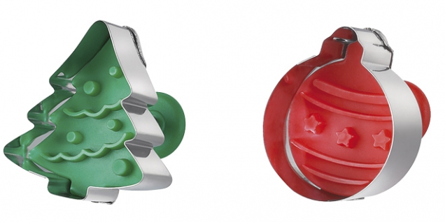 Vykrajovátka Vánoce, 4 ks, plast a nerez, Küchenprofi, www.mall.cz