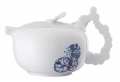 Porcelánové nádobí (Rosenthal), konvička, cena 2 100 Kč, hrneček s podšálkem, cena  1 100 Kč, ROSENTHAL
