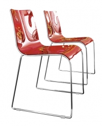 Židle Irony (Calligaris), provedení plast a chrom, cena od 4 672 Kč, CORRECT INTERIOR