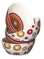 Sada 4 misek (Fisura), porcelán a keramika, cena 851 Kč, ENTRADA