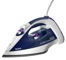 Žehlička Tefal Aquaspeed Ultracord 260, skvělá kluzná žehlicí plocha, velký parní ráz 120 g/min, velký plnicí otvor, dvojí odvápňovací systém, pata s protiskluznými podložkami, Anti-drip, příkon 2 400 W, cena 1 999 Kč, GROUPE SEB