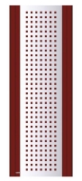 Designový radiátor Bitherm (ELVL) TECH6751600R má dominantní nerezovou masku, vyrábí se ve všech barvách RAL v provedení teplovodním, elektrickém i kombinovaném. Rozměry 675 x 1 600 mm, cena 18 900 Kč, SIKO
