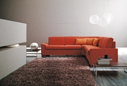 Sedací souprava Ego plus (GV), možnost rohové sestavy, 299 x 299 x 91 cm, alcantara, ekokoženka a různé kategorie látky, cena od 78 114 Kč, ABITARE