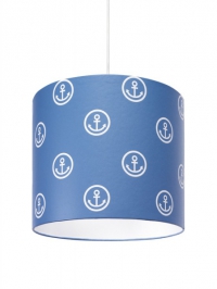 Dětské stropní svítidlo z vliesové tapety, O 25 cm, výška 30 cm, cena 1 150 Kč, www.lavmi.cz