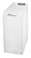 Pračka s vrchním plněním EWT13931 W INSIGHT, 85 x 40 x 60 cm, náplň 6 kg prádla, třída A+AB, tichý chod, vedle základních programů je vybavena funkcemi fuzzy logic, přímé sprchování prádla, snadné žehlení, Time Manager, cena 24 990 Kč,  ELECTROLUX