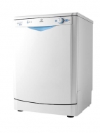 Volně stojící myčka Indesit IDTM On Time pro 12 sad nádobí, třída spotřeby energie, účinnosti mytí a sušení A, 3 programy, elektonické ovládání, LED ukazatele provozu, cena 12 620 Kč, INDESIT