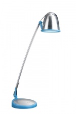 Stojací lampa, kombinace nerezu a plastu, cena 1 356 Kč, MASSIVE SVÍTIDLA