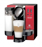 Káva Lattisima (NESPRESSO), 19 barů funkce One-touch pro přípravu napěněného mléka do řady nápojů typu espresso, funkce auto cappuccino, automatické odstraňování použitých kapslí, cena v provedení červená 8 790 Kč, černá 9 590 Kč a saténový chrom, 9 790 Kč, NESPRESSO BOUTIQUE