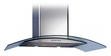 Odsavač C-Glass (CATA), kombinace nerez/sklo, š. 60, 70, 90 cm (jediný na trhu v šíři 70 cm a se zaobleným sklem), hlučnost 44 dB, max. výkon až 1 020 metrů krychlových za hodinu, tlačítkové ovládání, halogenové osvětlení. Cena od 7 990 Kč, ČEKO IMPORT