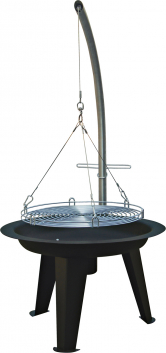 Závěsný gril Tenneker TC Swing (Zdroj: Hornbach)
