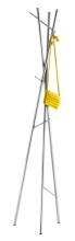 Věšák Metro (BoConcept), broušená ocel, výška 188 cm, cena 11 720 Kč, BOCONCEPT
