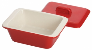 Zapékací miska z řady Gusto Rouge, keramika odolná teplotám od -18 do +240 °C, 15 x 10 cm, vhodná do všech typů kuchyňských trub, cena 199 Kč, www.tescoma.cz