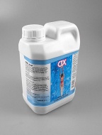 Zazimovač CTX 550 má obvyklé vlastnosti proti působení řas a bakterií. Dávkuje se v poměru 0,5 l/10 metrů krychlových, cena 250 Kč/l bez DPH (PATRIA Kobylí)