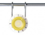 Minutka Montimer 60 (TESCOMA), vhodná pro závěsný systém i pro samostatné použití, moderní design, vysoká přesnost hodinového strojku, provedení v 6 pastelových barvách - žluté, červené, oranžové, modré, zelené a šedé, cena 199 Kč, TESCOMA