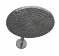 Talířová hlavová sprcha (HANSGROHE) má průměr 24 cm, cena 15 262 Kč