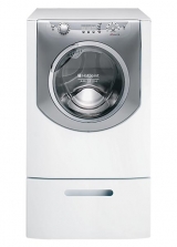 Pračka Aqualtis AQXXF 129 H (HOTPOINT-ARISTON), A+/A/B, náplň 7,5 kg, automatické řízení spotřeby, vedle základních programů speciální program na praní košil a přikrývek, 1 200 ot/min, extrémně tichý chod, integrovaná zásuvka, cena 18 990 Kč, TAUER ELEKTRO