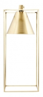 4. Kovová lampa Kubix Brass, výška 42 cm, House Doctor, www.nordicday.cz