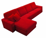 Sedací souprava Valentino (Doimo Salotti), 277 x 95/172 cm, výška 95 cm, látka nebo kůže (na výběr 27 různých elementů s možností rozkládacího lůžka), cena od 68 228 Kč, AMBER INTERIER