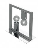 Metalová krása stolního svítidla Frame T1 od firmy Prandina pro moderní stylový interiér - cena 12 580 Kč bez DPH (Blomus)