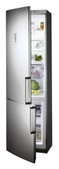 Kombinovaná chladnička KG 39FP98 (SIEMENS), energetická třída A+, rozměry 200 x 60 x 65 cm, systém No Frost, antibakteriální úprava, zóna vitaFresh, LCD displej, nerez provedení, cena 37 990 Kč, BSH - DOMÁCÍ SPOTŘEBIČE