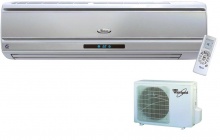Klimatizační jednotka AMC 990, typ Design Series Flat, klimatická třída T1, kapacita chlazení 2 257 W, dálkové ovládání, hmotnost 25 Kg, cena 13 990 Kč, WHIRLPOOL