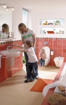 Klozet PurAir se zabudovaným odstraňovačem zápachu od firmy VILLEROY & BOCH