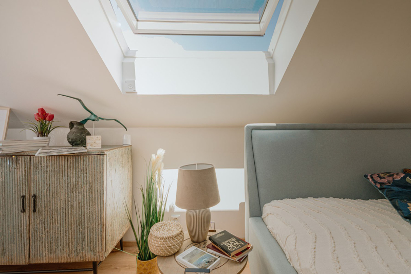 Se střešními okny VELUX získal dům světlo i novou energii