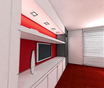 Zateplení hambalkové soustavy deskami z kamenné vlny Rockwool, kladenými mezi krokve