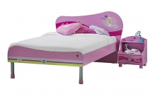 Dětská postel Barbie, rozměr 143 x 204 x 102 cm. Cena 7 069 Kč, ALAX