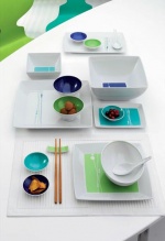 Kolekce Asia (RAKO), obkládačky (25 x 45 cm), cena 457 Kč/metr čtvereční, inzerto (25 x 45 cm) cena 93 Kč/metr čtvereční, listely (3,5 x 45 cm, 3,5 x 25 cm a 12,5 x 45 cm), cena 108 Kč/metr čtvereční, 98 Kč/2 ks - set, 179 Kč/4 ks - set, dlažba (25 x 25 cm), cena 438 Kč/metr čtvereční, KERAMIKA SOUKUP