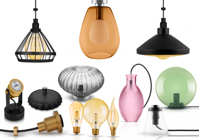 Kolekce společnosti LEDVANCE pod názvem Vintage Edition 1906 disponuje klasickým vzhledem, který znovu staví do popředí již dlouho zapomenutý designový prvek – světlo samotné. Čisté tvary, kvalitní komponenty i hodnotné materiály kontrastují s nejmodernější LED technologií. (Zdroj: LEDVANCE)