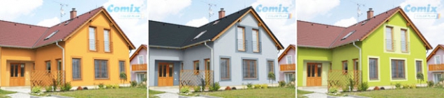 Jedinečná online aplikace s názvem Cemix COLOR PLAN umožňuje všem zájemcům navrhovat barevné řešení fasády domu. Každý si může vyzkoušet roli architekta a vytvořit exteriér domu, o jakém snil.