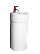 Umyvadlo Twin set, cena 37 080 Kč s baterií Meta plasma (DORNBRACHT), cena 10 325 Kč