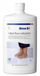 Leštěnka na laminátové podlahy Hard floor refresher lze stejně dobře použít i na linoleum nebo keramickou dlažbu. Zanechává dlouhý lesk a žádné šmouhy (BONA)