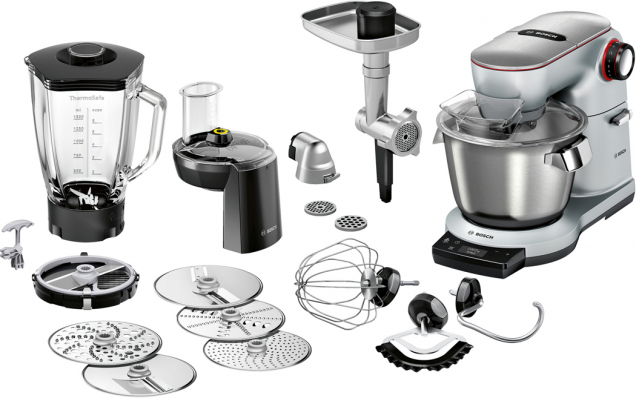 Kuchyňský robot Bosch OptiMUM MUM9BX5S61 příslušenství (Zdroj: Bosch)
