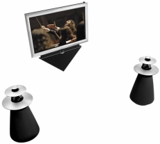 Plazmový televizor BeoVision 4 (BANG & OLUFSEN) z broušeného hliníku je vybaven robotickou rukou a senzory, cena 590 800 Kč, menší verze 397 200 Kč, BANG & OLUFSEN