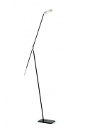 Lampa s nastavitelným ramenem Cool Balance, lakovaná ocel, stínidlo z lakované mosazi, zdroj 1 x 50 W, 12 V, 210 x 95 cm (podstavec 23 x 33 cm), cena 10 010 Kč